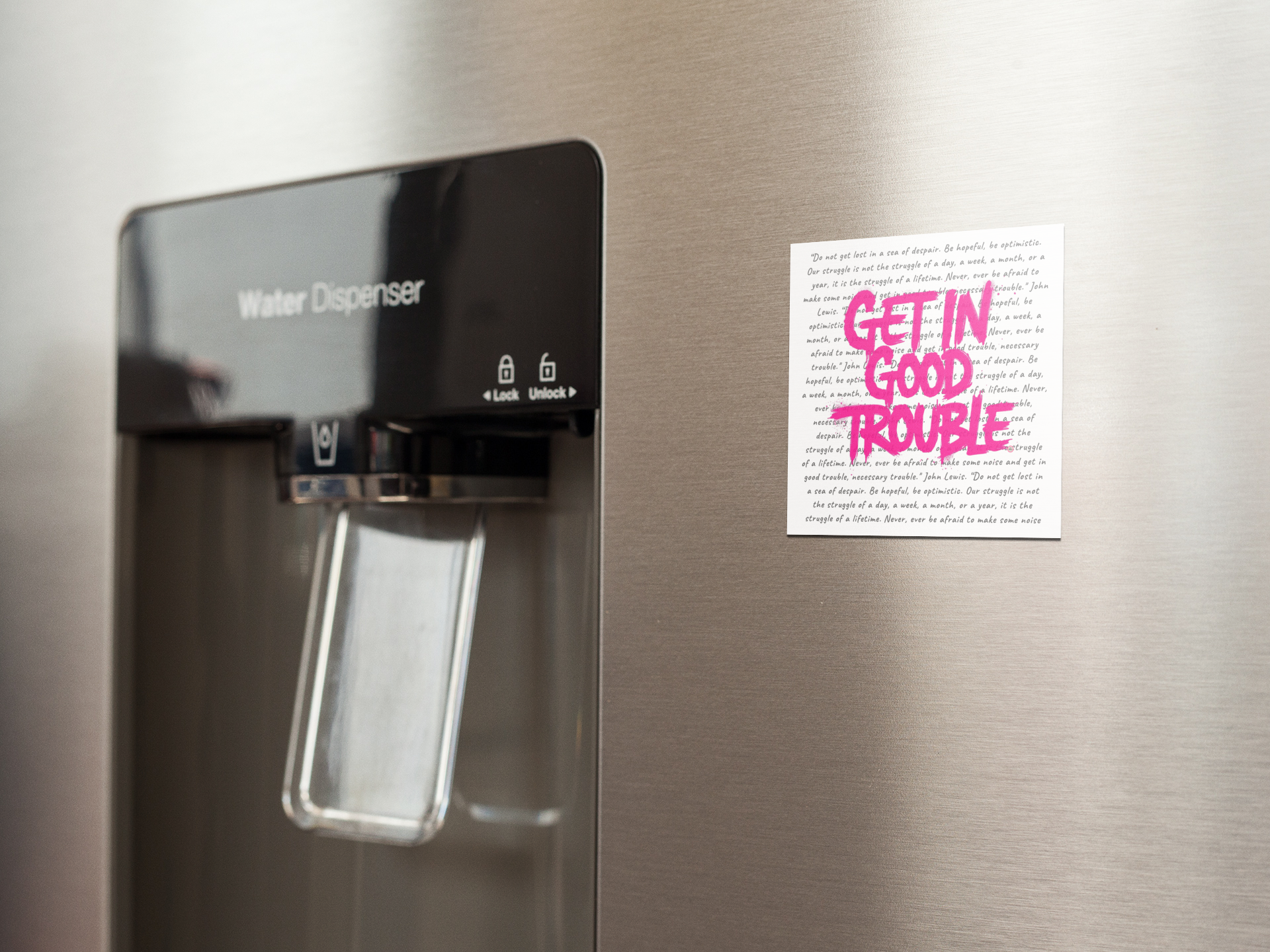 Get in Good Trouble Magnet